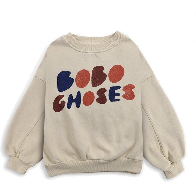 Logo Sweater, Beige