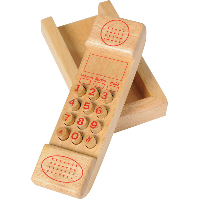 Push Button Phone, Tan - Games - 1