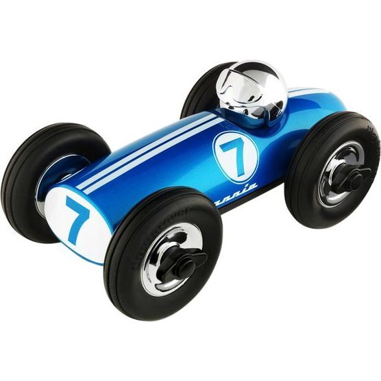 Midi Bonnie Racecar, Blue - Playforever Vehicles & Trains | Maisonette