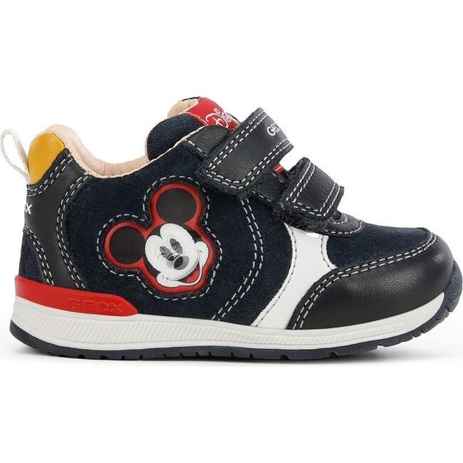 Velcro Mickey Sneakers, Navy - Geox Shoes & Booties | Maisonette