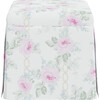Dyer Storage Ottoman, Royal Bouquet Pink - Ottomans - 1 - thumbnail