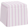 Dyer Storage Ottoman, Brolly Stripe Pink - Ottomans - 2