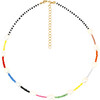 Women's Gigi Freshwater Pearl Rainbow Necklace - Necklaces - 1 - thumbnail
