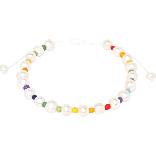 Women's Freshwater Baroque Pearl Rainbow Bracelet