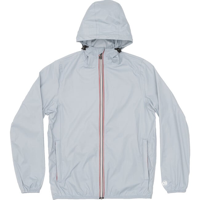 Women's Sloane Packable Rain Jacket, Celestial Blue - Raincoats - 1