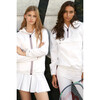 Women's Sloane Packable Rain Jacket, White - Raincoats - 2