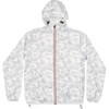 Women's Sloane Print Packable Rain Jacket, White Camo - Raincoats - 1 - thumbnail