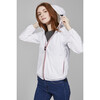 Women's Sloane Packable Rain Jacket, White - Raincoats - 4