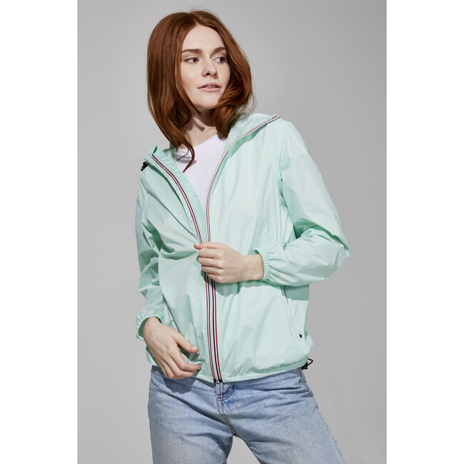 Women's Sloane Packable Rain Jacket, Mint