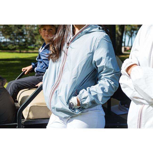Women's Sloane Packable Rain Jacket, Celestial Blue