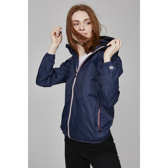 Women's Sloane Packable Rain Jacket, Navy