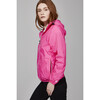 Women's Sloane Packable Rain Jacket, Pink Fluo - Raincoats - 2