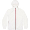 Sam Packable Rain Jacket, White - Raincoats - 1 - thumbnail