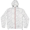 Sam Print Packable Rain Jacket, White Camo - Raincoats - 1 - thumbnail