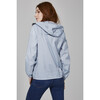 Women's Sloane Packable Rain Jacket, Celestial Blue - Raincoats - 4