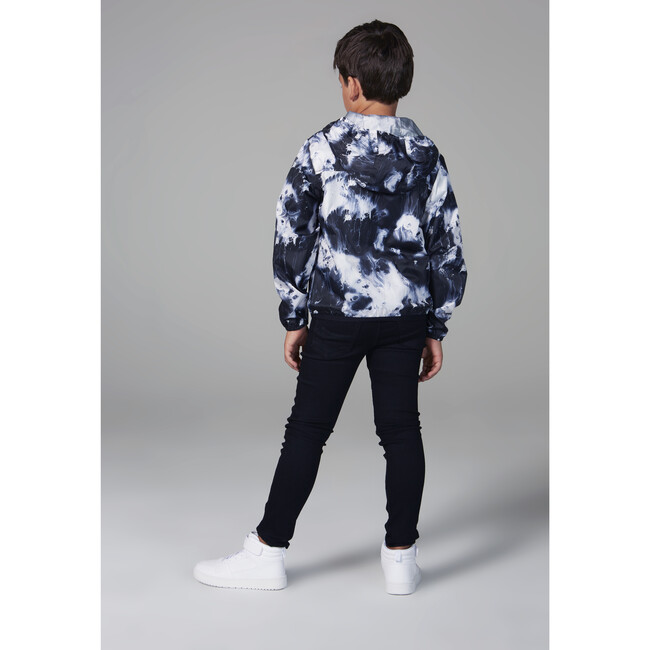 Sam Print Packable Rain Jacket, Oil Print - Raincoats - 3