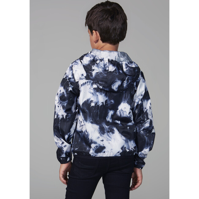 Sam Print Packable Rain Jacket, Oil Print - Raincoats - 4