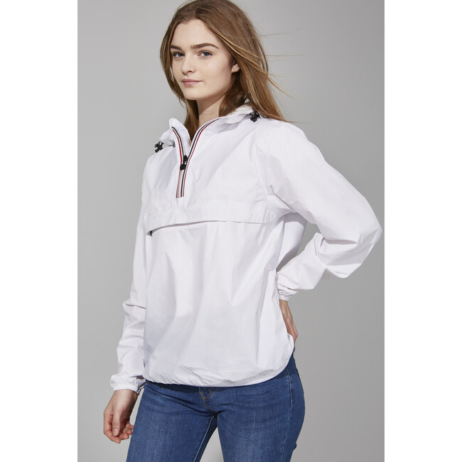 Adult Unisex Alex Packable Rain Jacket, White - Raincoats - 2