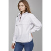 Adult Unisex Alex Packable Rain Jacket, White - Raincoats - 2 - thumbnail