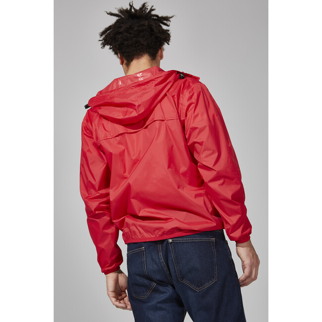 Men's Max Packable Rain Jacket, Red - Raincoats - 4