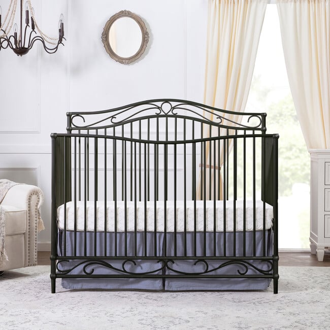 Noelle 4-in-1 Convertible Crib, Vintage Iron - Cribs - 2