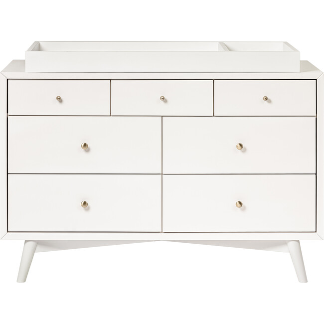 Palma 7-Drawer Double Dresser, Assembled, Warm White - Dressers - 3