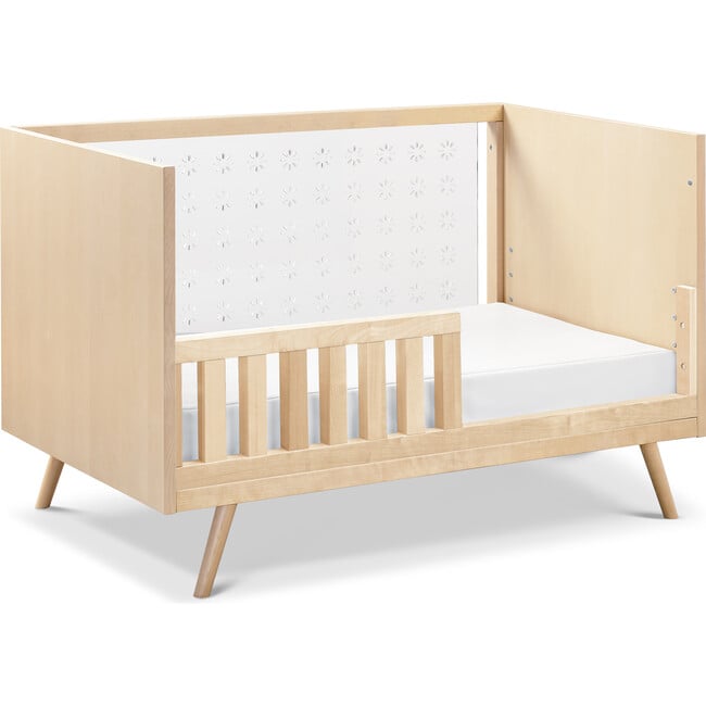 Nifty Clear 3-in-1 Crib, Natural Birch - Cribs - 9