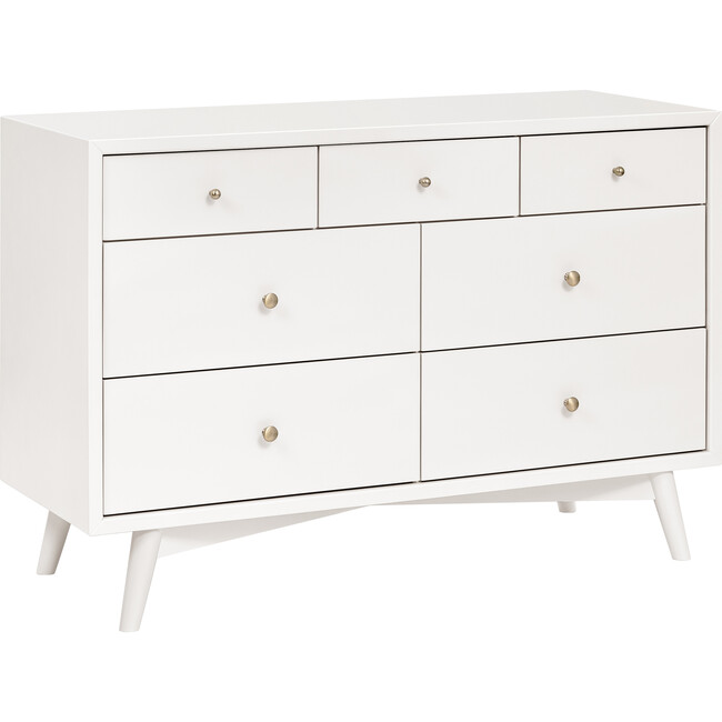 Palma 7-Drawer Double Dresser, Assembled, Warm White - Dressers - 5