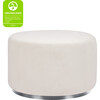 Tuba Gliding Ottoman, Performance Cream Eco-Weave - Ottomans - 2