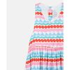Graphic Stripes Crepe Dress, Multi - Dresses - 2