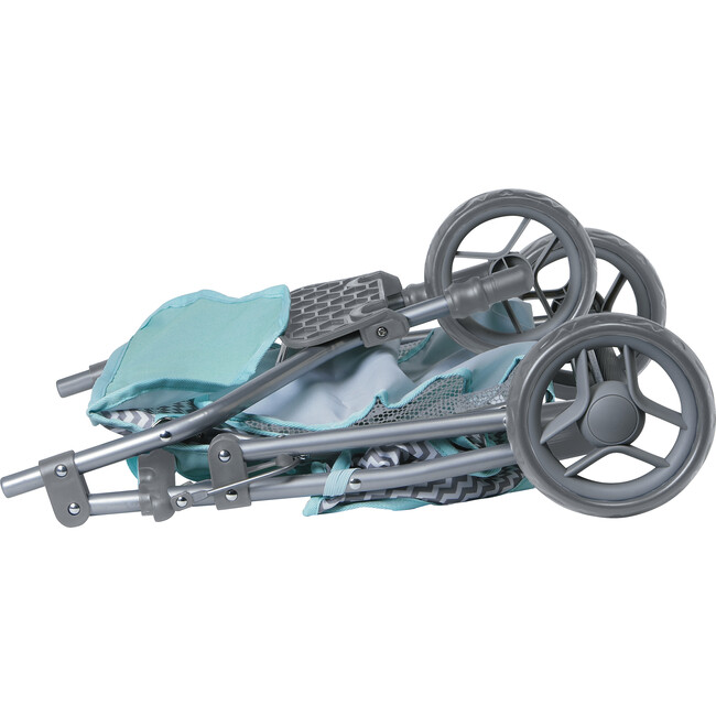 Twin Jogger Baby Doll Stroller - Zig Zag - Dolls - 3
