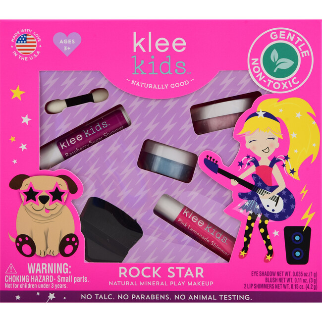 Rock Star 4-Piece Natural Play Makeup Kit with Loose Powder Makeup - Beauty Sets - 1