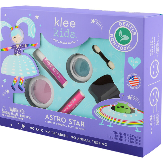 Astro Star 4-Piece Natural Play Makeup Kit with Pressed Powder Compacts - Beauty Sets - 7