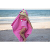 Butterfly Hooded Towel, Pink/Yellow - Towels - 3