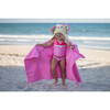 Butterfly Hooded Towel, Pink/Yellow - Towels - 4