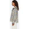 Women's Leslie Blouse, Aqua - Blouses - 3