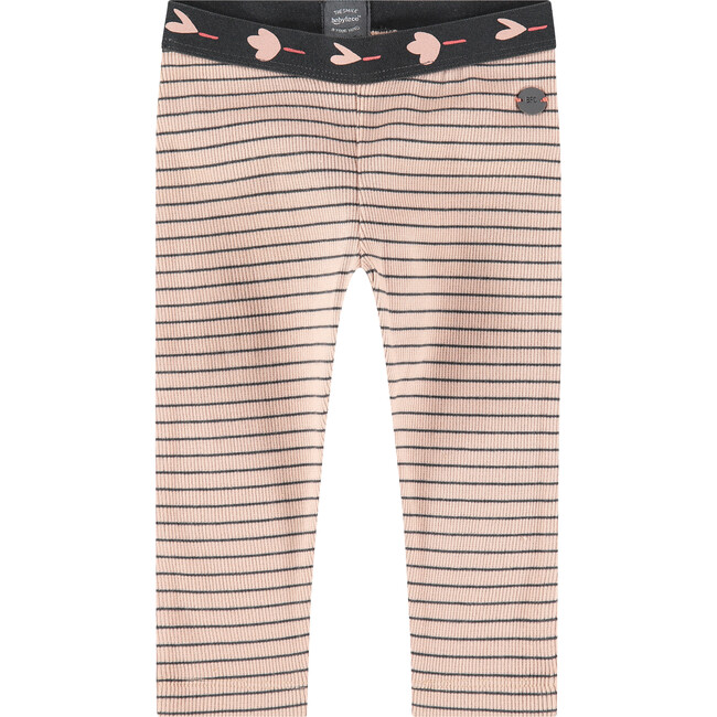 Striped Pants, Faded Salmon