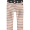 Striped Pants, Faded Salmon - Pants - 1 - thumbnail