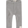 Striped Knit Pants, Ebony - Pants - 1 - thumbnail