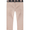Striped Pants, Faded Salmon - Pants - 2
