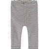Striped Knit Pants, Ebony - Pants - 2