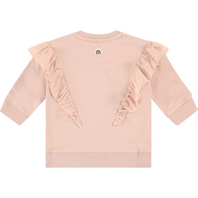 Ruffle Pullover, Faded Salmon - Sweatshirts - 2