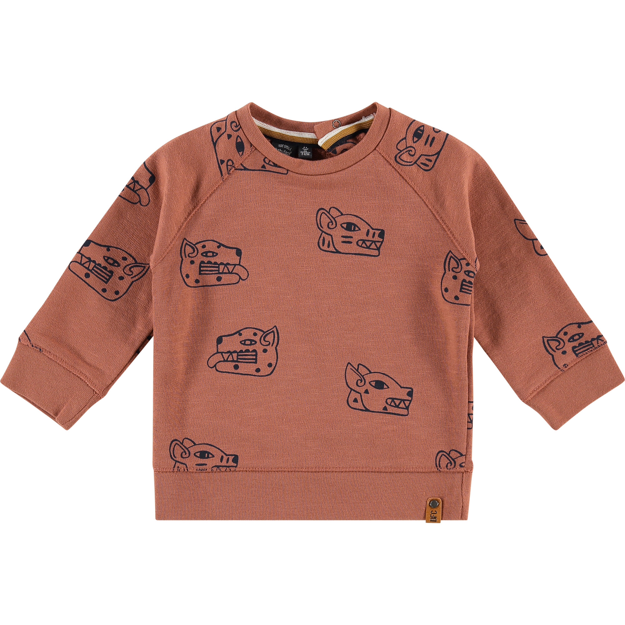 Leopard Pullover, Canyon - Sweatshirts - 1