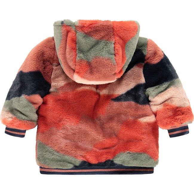 Reversible Coat, Multi - Faux Fur Coats - 3