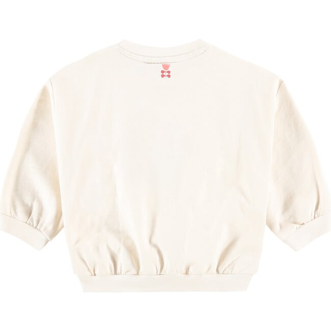 Knit Pullover, Ivory - Sweatshirts - 2