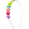 Hearts Headband, Neon - Headbands - 1 - thumbnail