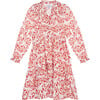 Sienna Kids Dress, Red - Dresses - 1 - thumbnail