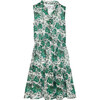 Sienna Dress, Vintage Green Flowers - Dresses - 1 - thumbnail