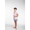 Peter Boys Linen Shirt, Pink - Shirts - 3