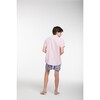Peter Boys Linen Shirt, Pink - Shirts - 4